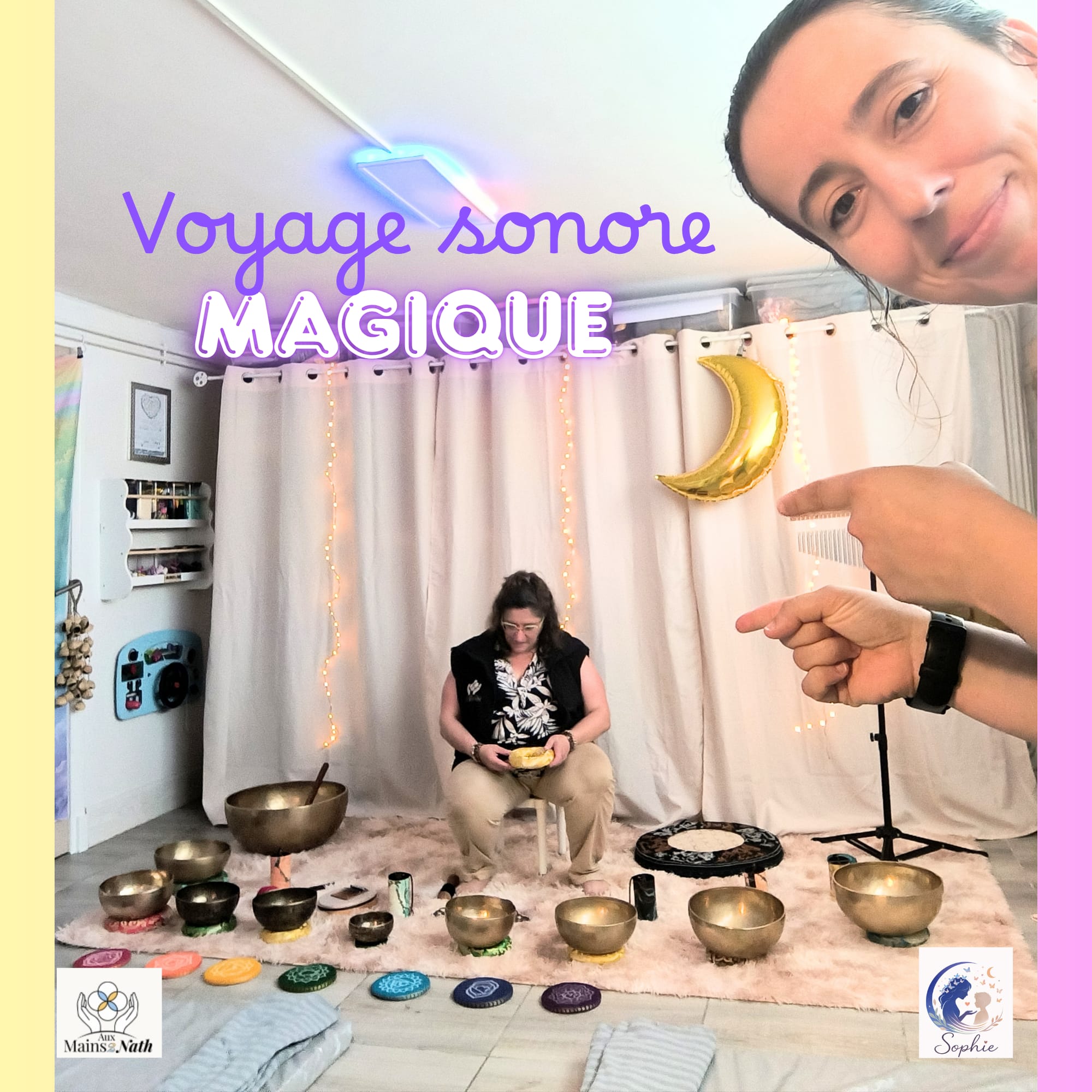 VOYAGE SONORE 29 MAI AUX MAINS 2 NATH ENFANTS SOVIST TARBES SENSULA KALIMBA CARILLONS