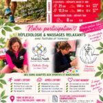 La Caminade d’Odos 2026 – Aux Mains 2 Nath et Vanessa – réflexologie et massages relaxants pour sportifs et marcheurs