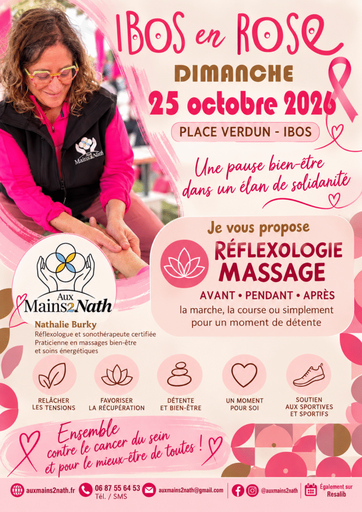 Ibos en Rose 2026 – Nathalie Burky Aux Mains 2 Nath réflexologie et massage près de Tarbes
