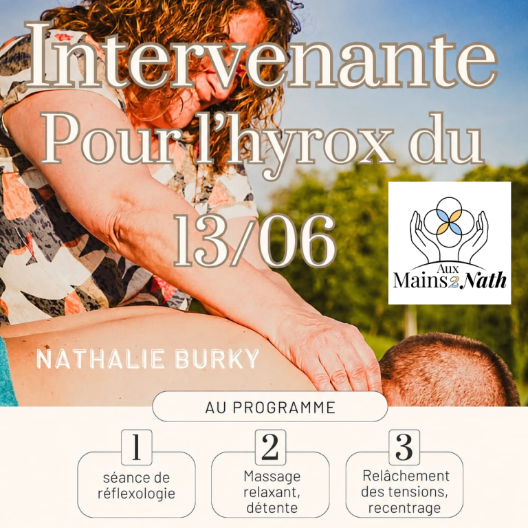 HYROX AUX MAINS2NATH REFLEXOLOGIE MASSAGES TARBES FITNESS CLUB 13 JUIN 2026
